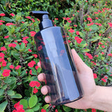 300ml 500ml amber blue grey shampoo Conditioner Bottle