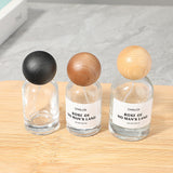 Wooden Cap perfume Oil Bottles