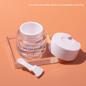 Skin Care Cream Jar with spoon