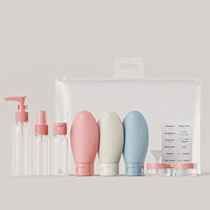 Travel bottles set for Toiletries