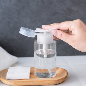 Nail Polish Remover Pump Empty Dispenser Bottle