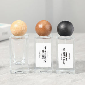 Wooden Cap perfume Oil Bottles