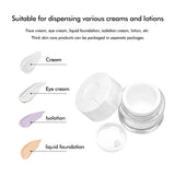 Skin Care Cream Jar with spoon