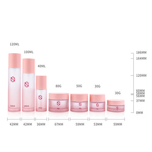 Skincare Beauty Packaging Glass Toner Bottle